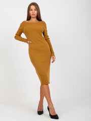 платье tw-sk-2113.17p желтое цена и информация | Платья | pigu.lt