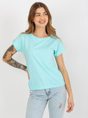 Marškinėliai moterims Factory Price 2016103324422, mėlyni цена и информация | Женские футболки | pigu.lt
