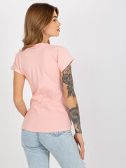 Marškinėliai moterims 2016103324743, rožiniai kaina ir informacija | Marškinėliai moterims | pigu.lt