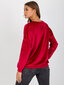 Džemperis moterims Relevance, raudonas цена и информация | Džemperiai moterims | pigu.lt