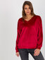 Džemperis moterims Relevance, raudonas цена и информация | Džemperiai moterims | pigu.lt