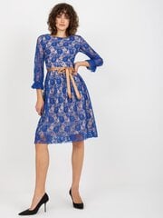 Suknelė moterims Lakerta, mėlyna kaina ir informacija | Suknelės | pigu.lt