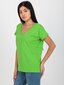 Marškinėliai moterims Basic Feel Good 2016103336012, žali kaina ir informacija | Marškinėliai moterims | pigu.lt