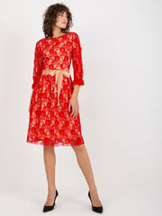 Suknelė moterims Lakerta, raudona kaina ir informacija | Suknelės | pigu.lt