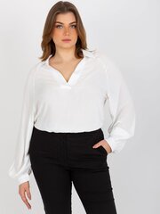 Marškiniai moterims Lakerta 2016103339792, balti цена и информация | Женские блузки, рубашки | pigu.lt