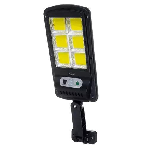 Lauko šviestuvas su saulės baterija ir pulteliu 120 LED цена и информация | Lauko šviestuvai | pigu.lt
