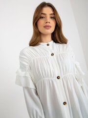 Marškiniai moterims Och Bella 2016103341719, balti цена и информация | Женские блузки, рубашки | pigu.lt