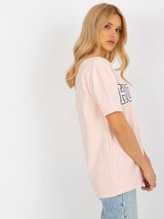 Женская футболка с персиковым принтом цена и информация | Футболка женская | pigu.lt