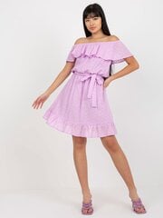 Женское фиолетовое повседневное платье цена и информация | Платья | pigu.lt