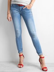 Женские синие джинсы из денима цена и информация | Женские джинсы | pigu.lt