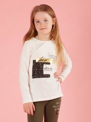 Toon Toy tunika vaikams, balta kaina ir informacija | Marškinėliai mergaitėms | pigu.lt