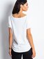 Marškinėliai moterims 2016102116707, balti kaina ir informacija | Marškinėliai moterims | pigu.lt