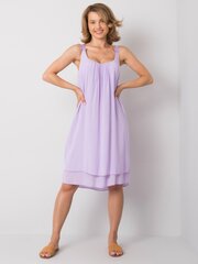 Женское ярко-фиолетовое повседневное платье цена и информация | Платья | pigu.lt