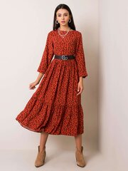 Suknelė moterims Factory Price, oranžinė kaina ir informacija | Suknelės | pigu.lt