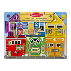 Edukacinis žaidimas Melissa and Doug Latches Board kaina ir informacija | Žaislai berniukams | pigu.lt