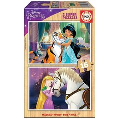 Dėlionė Disney Princess Educa 2in1, 16 d. kaina ir informacija | Dėlionės (puzzle) | pigu.lt