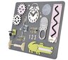 Sensorinė lenta Montessori, rožinė kaina ir informacija | Lavinamieji žaislai | pigu.lt