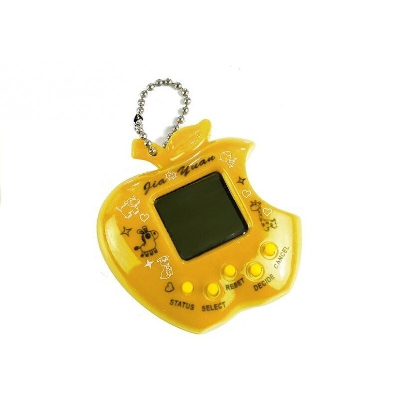 Elektroninis gyvūnas Tamagotchi, geltonas kaina ir informacija | Žaislai berniukams | pigu.lt