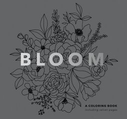 Bloom (Mini): Pocket-Sized 5-Minute Coloring Pages kaina ir informacija | Knygos apie sveiką gyvenseną ir mitybą | pigu.lt