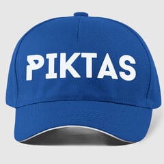 Кепка PIKTAS(злой), синяя цена и информация | Оригинальные шапки | pigu.lt
