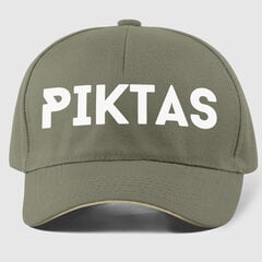 Кепка PIKTAS(злой), хаки цена и информация | Оригинальные шапки | pigu.lt