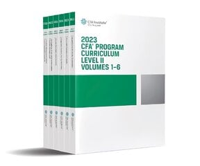 2023 CFA Program Curriculum Level II Box Set kaina ir informacija | Ekonomikos knygos | pigu.lt