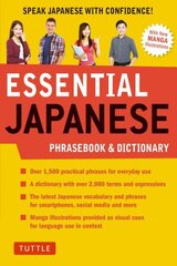 Essential Japanese Phrasebook & Dictionary: Speak Japanese with Confidence! цена и информация | Путеводители, путешествия | pigu.lt