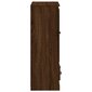 vidaXL Komoda, ruda ąžuolo, 60x35,5x103,5cm, apdirbta mediena цена и информация | Svetainės spintelės | pigu.lt