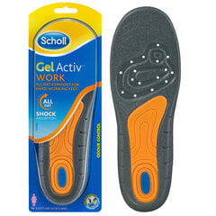 Scholl GelActiv Work™ женские стельки для рабочей обуви, 1 пара, 35-40 цена и информация | Scholl Кухонные товары, товары для домашнего хозяйства | pigu.lt