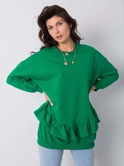 Džemperis moterims Fancy, žalias цена и информация | Женские толстовки | pigu.lt