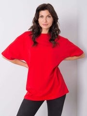 Marškinėliai moterims Rue Paris 2016102912040, raudoni цена и информация | Женские футболки | pigu.lt