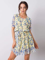 Suknelė moterims Lakerta 2016102917441, geltona kaina ir informacija | Suknelės | pigu.lt