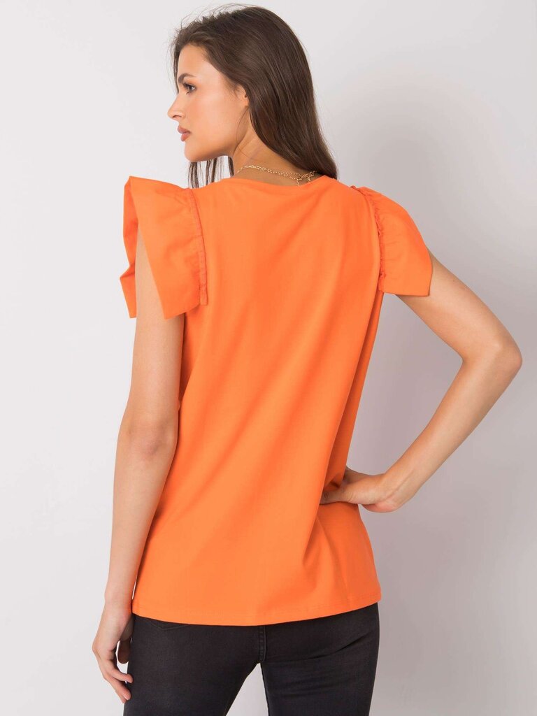Palaidinė moterims Fancy 2016102969686, oranžinė kaina ir informacija | Palaidinės, marškiniai moterims | pigu.lt