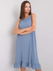 RUE PARIS Женская синяя рубашка. цена и информация | Платья | pigu.lt