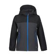 Icepeak vaikiška softshell striukė KONAN JR, juoda-tamsiai pilka