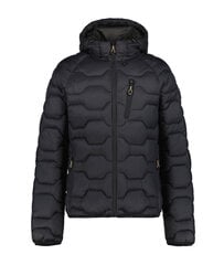 Мужская утепленная куртка Icepeak весна-осень BRANCH, черная цена и информация | Мужские куртки | pigu.lt