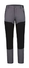 Мужские повседневные брюки Icepeak BELGRADE, темно-серый черный цвет цена и информация | Мужские брюки FINIS | pigu.lt