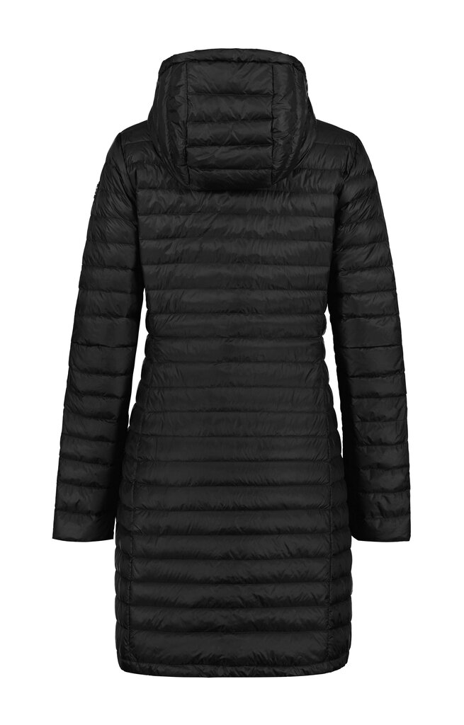 Luhta moteriškas pavasario-rudens slidinėjimo paltas INANSAARI, juodas kaina ir informacija | Paltai moterims | pigu.lt