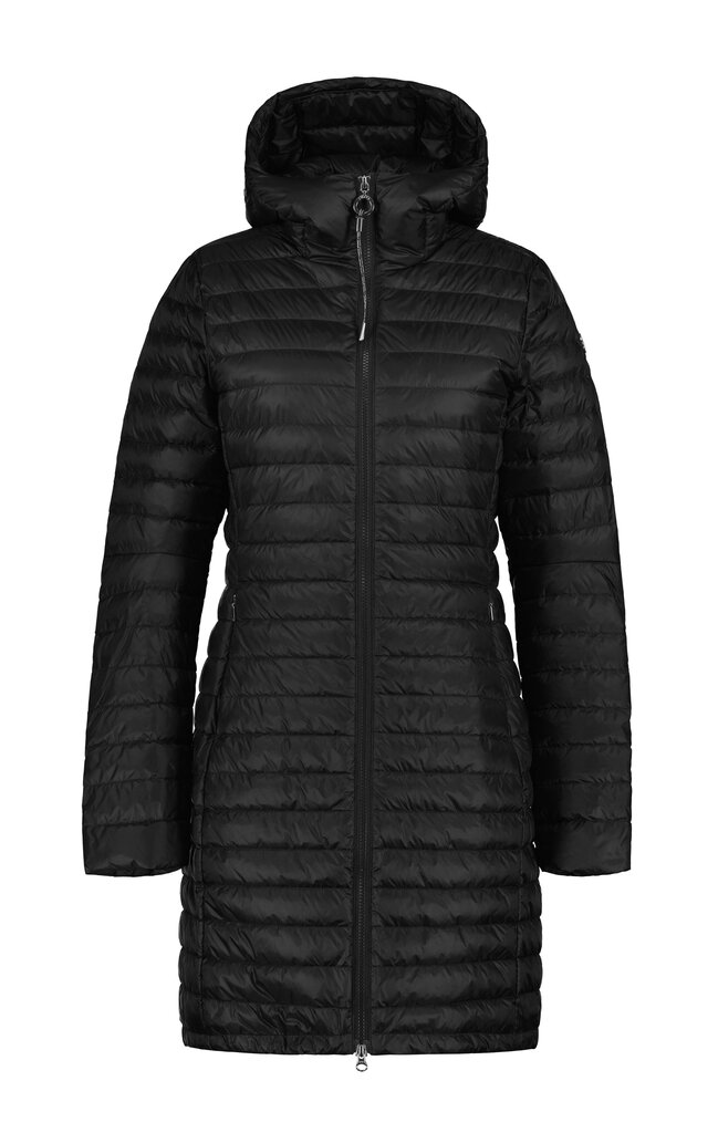 Luhta moteriškas pavasario-rudens slidinėjimo paltas INANSAARI, juodas цена и информация | Paltai moterims | pigu.lt