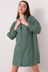 Рубашка оверсайз цвета хаки цена и информация | Женские блузки, рубашки | pigu.lt