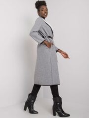 Paltas moterims Italy Moda 2016103050475, pilkas цена и информация | Женские пальто | pigu.lt