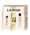 Rinkinys La Rive In Woman: EDP moterims 90 ml + dezodorantas 150 ml