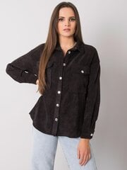 Marškiniai moterims Rue Paris 2016103113613, juodi цена и информация | Женские блузки, рубашки | pigu.lt
