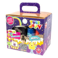 Набор для творчества Tubi Jelly - Монстры (6 цветов и аквариум), Tuban TU3329 цена и информация | Развивающие игрушки | pigu.lt