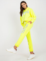 Laisvalaikio kostiumėlis moterims Ex Moda, geltonas kaina ir informacija | Kostiumėliai moterims | pigu.lt