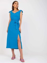 Suknelė moterims Rue Paris 2016103240944, mėlyna kaina ir informacija | Suknelės | pigu.lt
