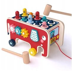 Многофункциональная игрушка с молотком Слоник цена и информация | Игрушки для малышей | pigu.lt