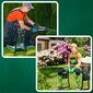 Sulankstomas sodo suoliukas-kelių apsauga Memfis su įrankių krepšiu kaina ir informacija | Sodo įrankiai | pigu.lt