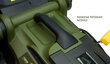 Akumuliatorinė vejapjovė Hervin Battery PLYL-93, 40 V, be akumuliatoriaus ir įkroviklio kaina ir informacija | Vejapjovės, žoliapjovės | pigu.lt
