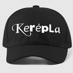 Kepuraitė Kerėpla, juoda kaina ir informacija | Originalios kepurės | pigu.lt